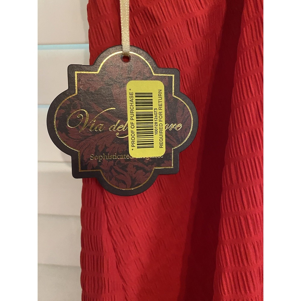 Via Del Amore Short Red Size Medium Intimate sleepwear - Picture 4 of 5